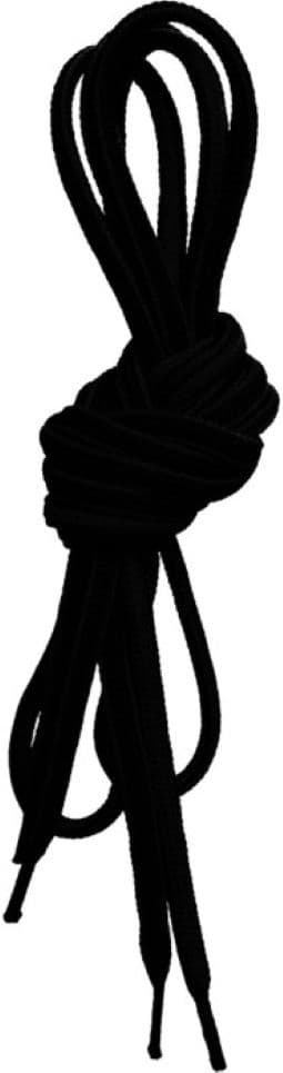 Lundhags Round Shoe Laces kengännauhat, unisex, musta, 130 cm