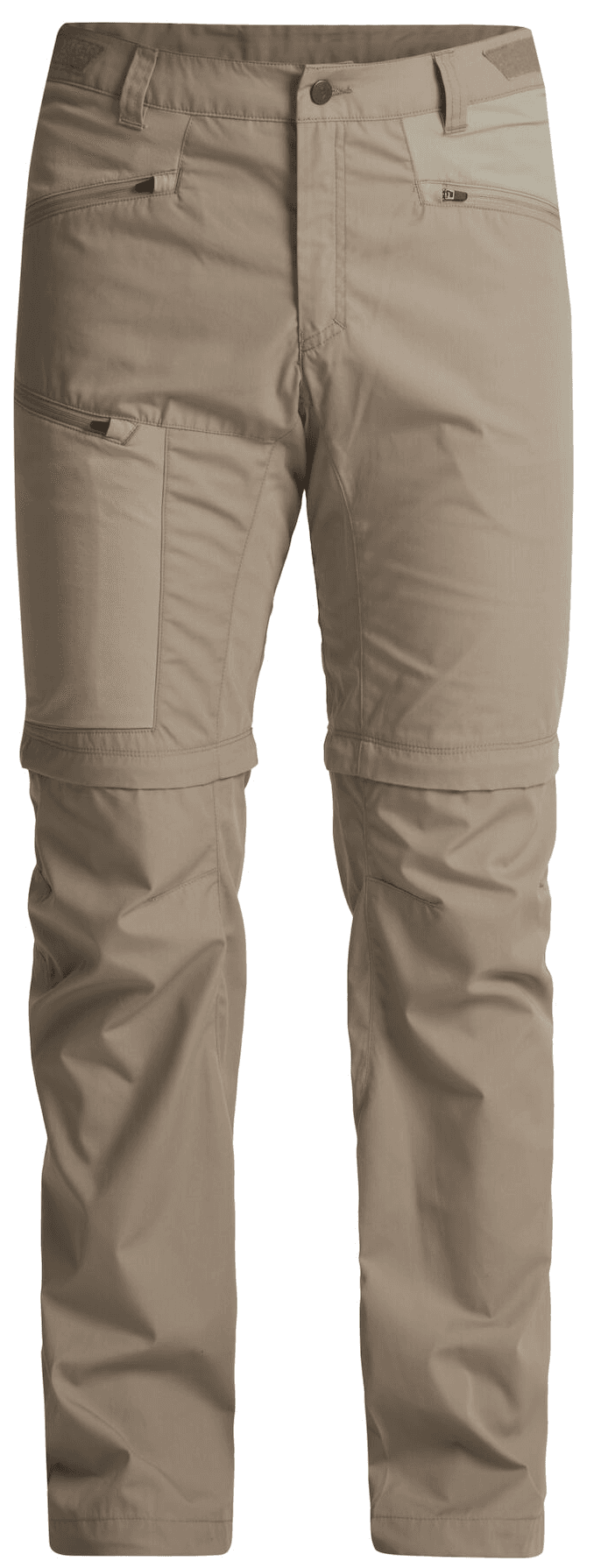 Lundhags Tived Zip-off Pant katkolahjehousut, vaaleanruskea