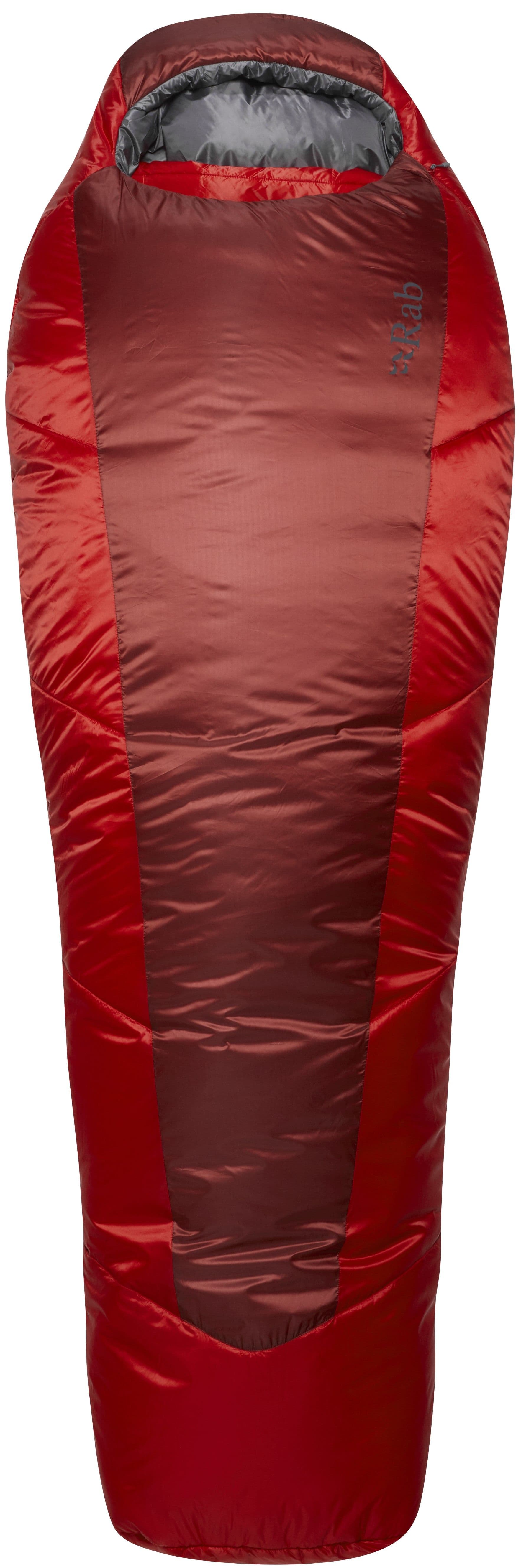 Rab Solar Eco 3 makuupussi, -8°C Oxblood Red Unisex