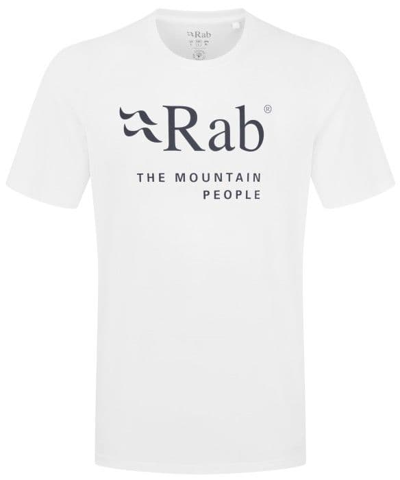 Rab Stance Mountain Tee Mens Valkoinen