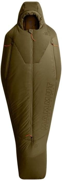 Mammut Protect Fiber -synteettinen makuupussi -18°C, vihreä