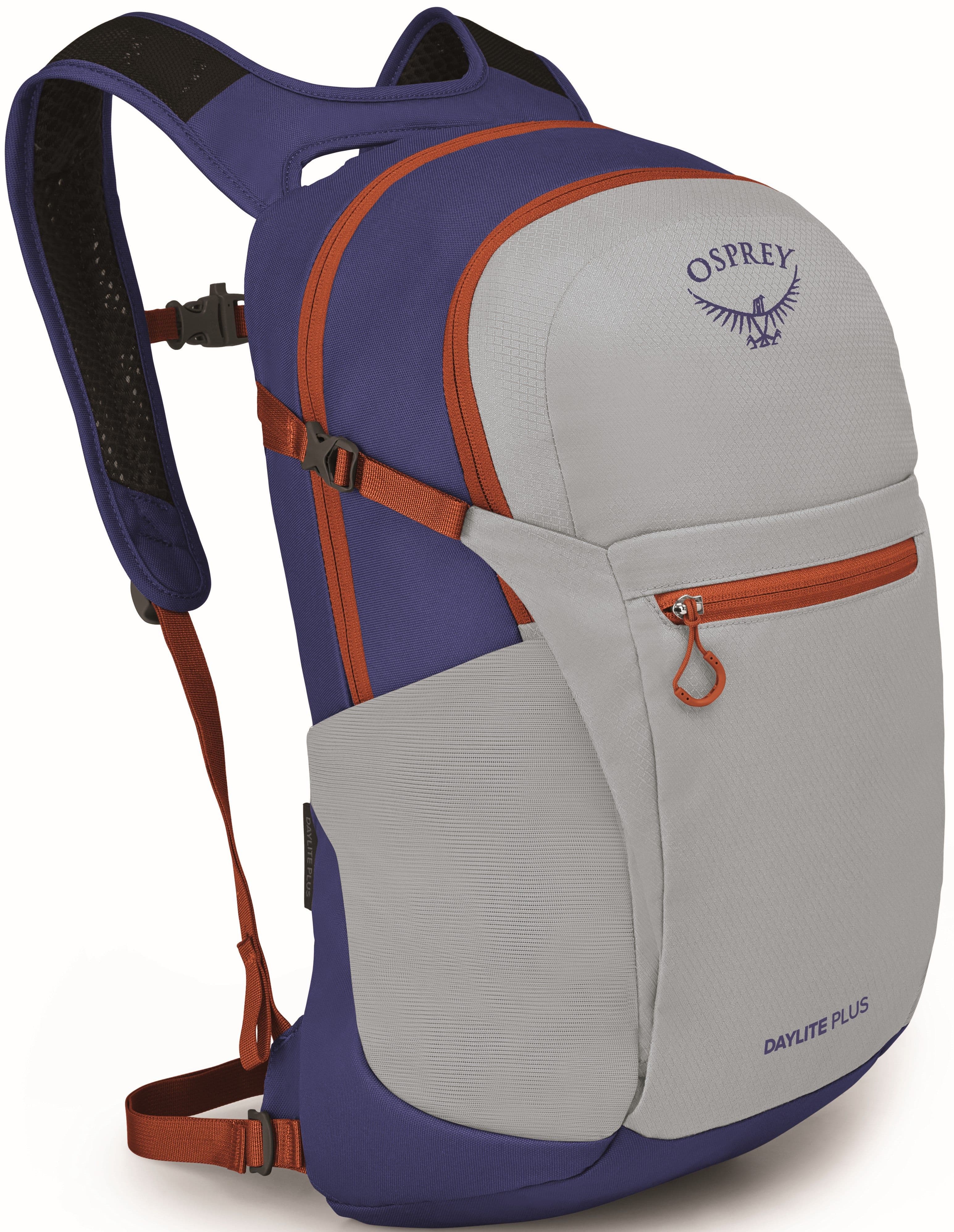 Osprey Daylite Plus reppu, vaaleanharmaa/sinivioletti (Silver Lining/Blueberry)