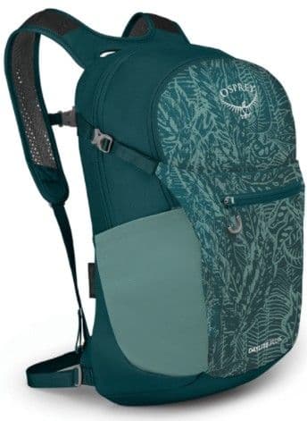 Osprey Daylite Plus tummanvihreä lehtikuosi (Nieve Green)
