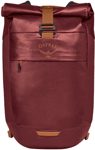 Osprey Transporter Roll Top reppu, punainen
