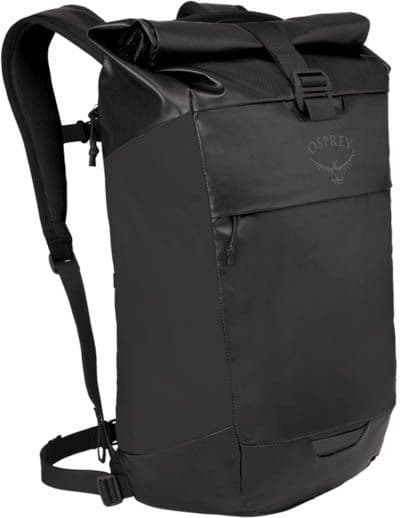 Osprey Transporter Roll Top reppu, musta