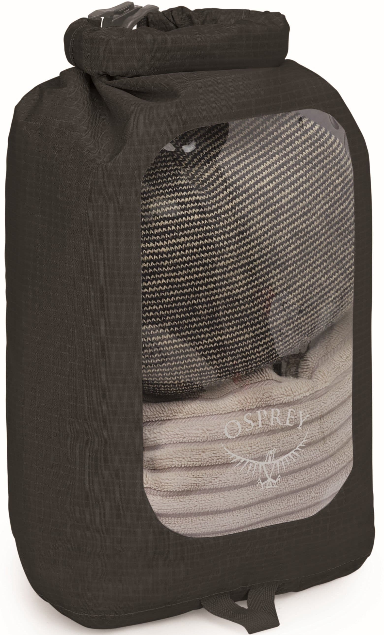 Osprey Dry Sack window kuivapussi, 6 L, musta