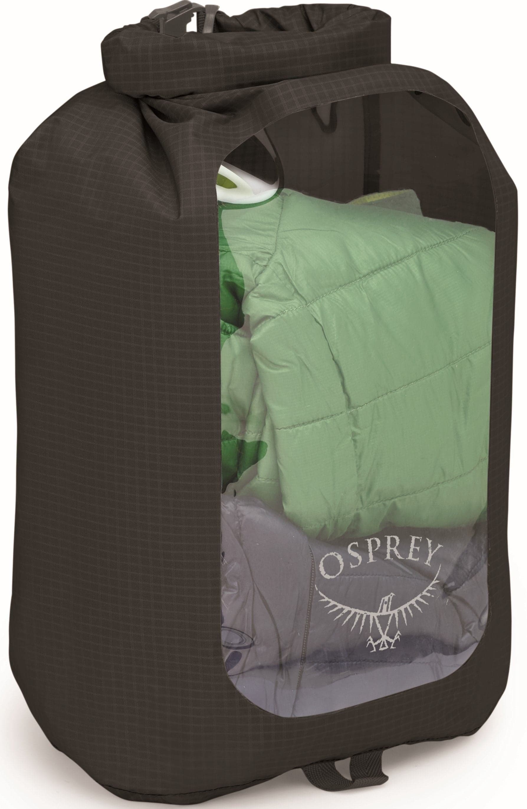 Osprey Dry Sack window kuivapussi, 12 L, musta