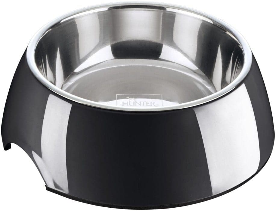 HUNTER Bowl Melamin kiorankuppi, 160 ml, Musta