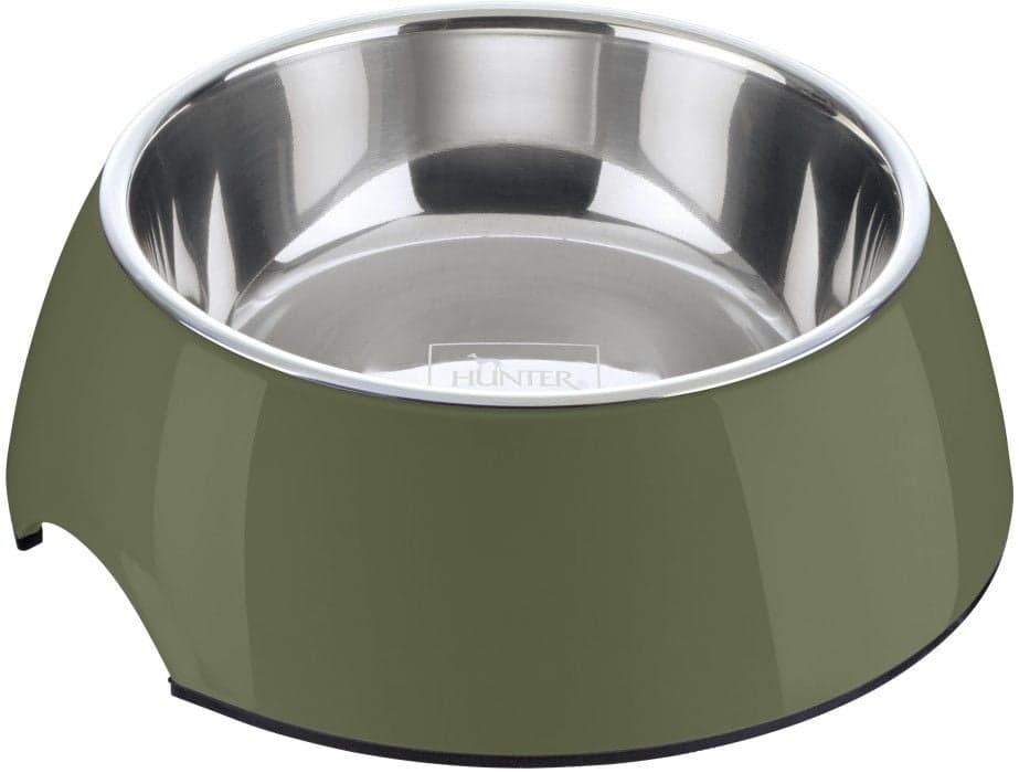 HUNTER Bowl Melamin koirankuppi, 350 ml, Khaki