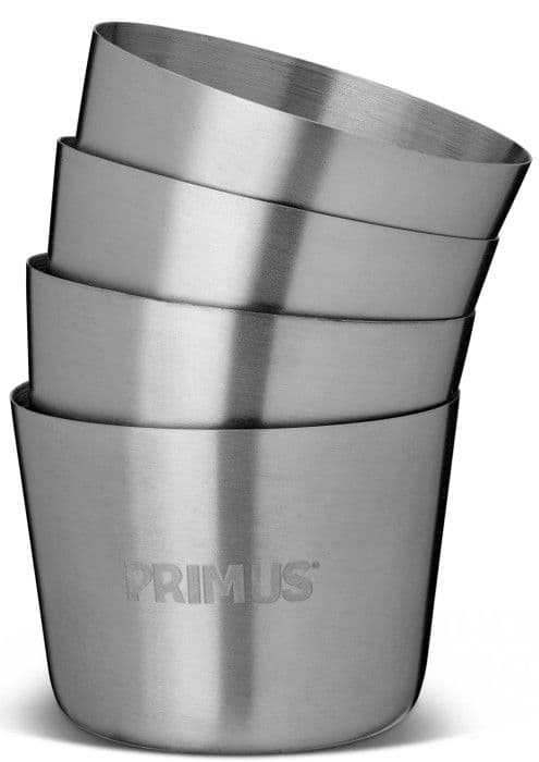 Primus S/S shottilasit,4 kpl, 0,1 l