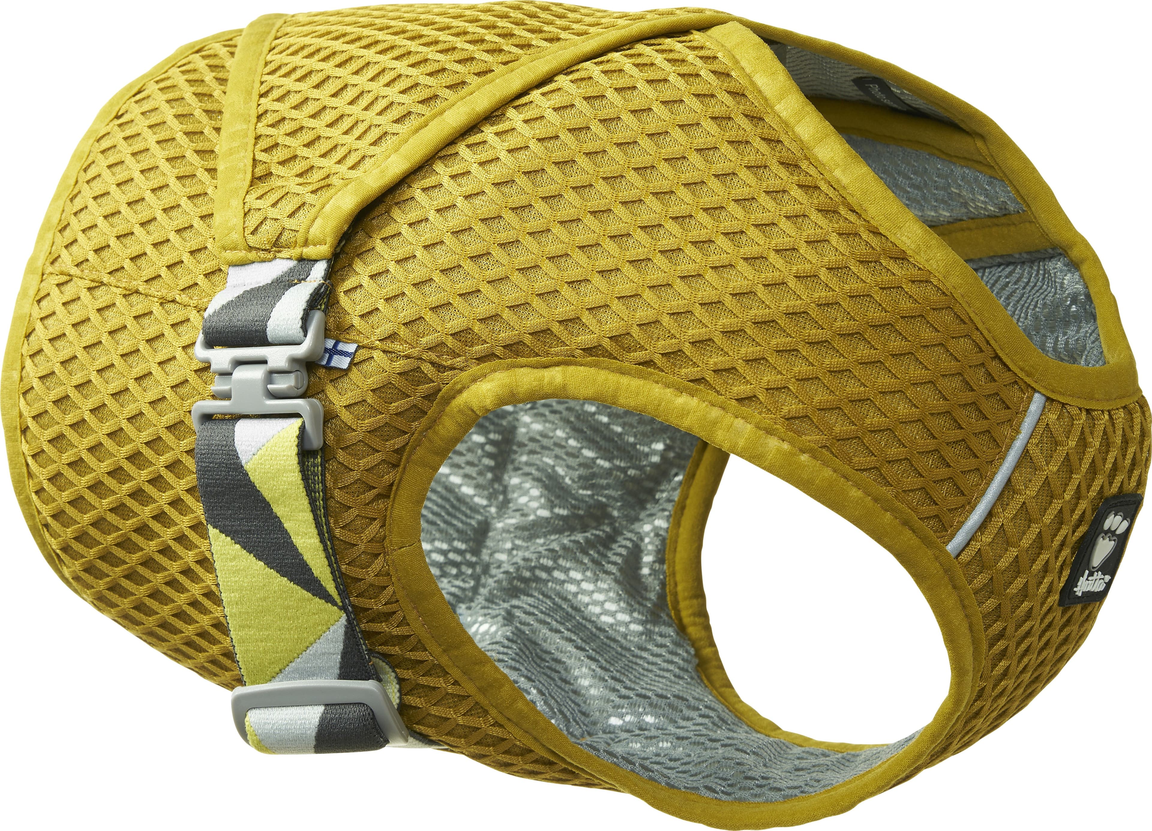 Hurtta Cooling Wrap viilennysliivi, 55 - 75 cm, tummakeltainen
