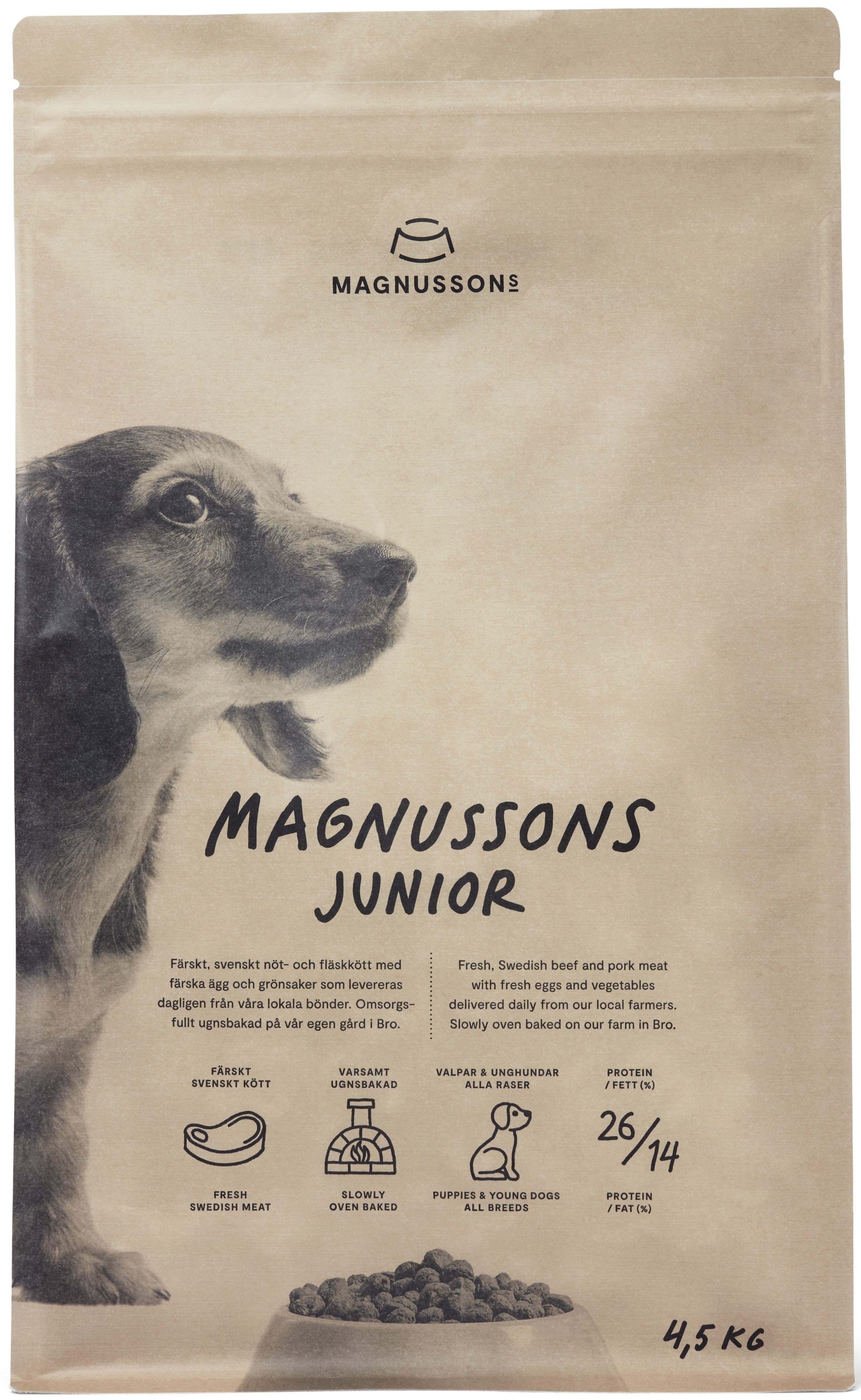 Magnusson Petfood Magnussons Junior 4,5 kg