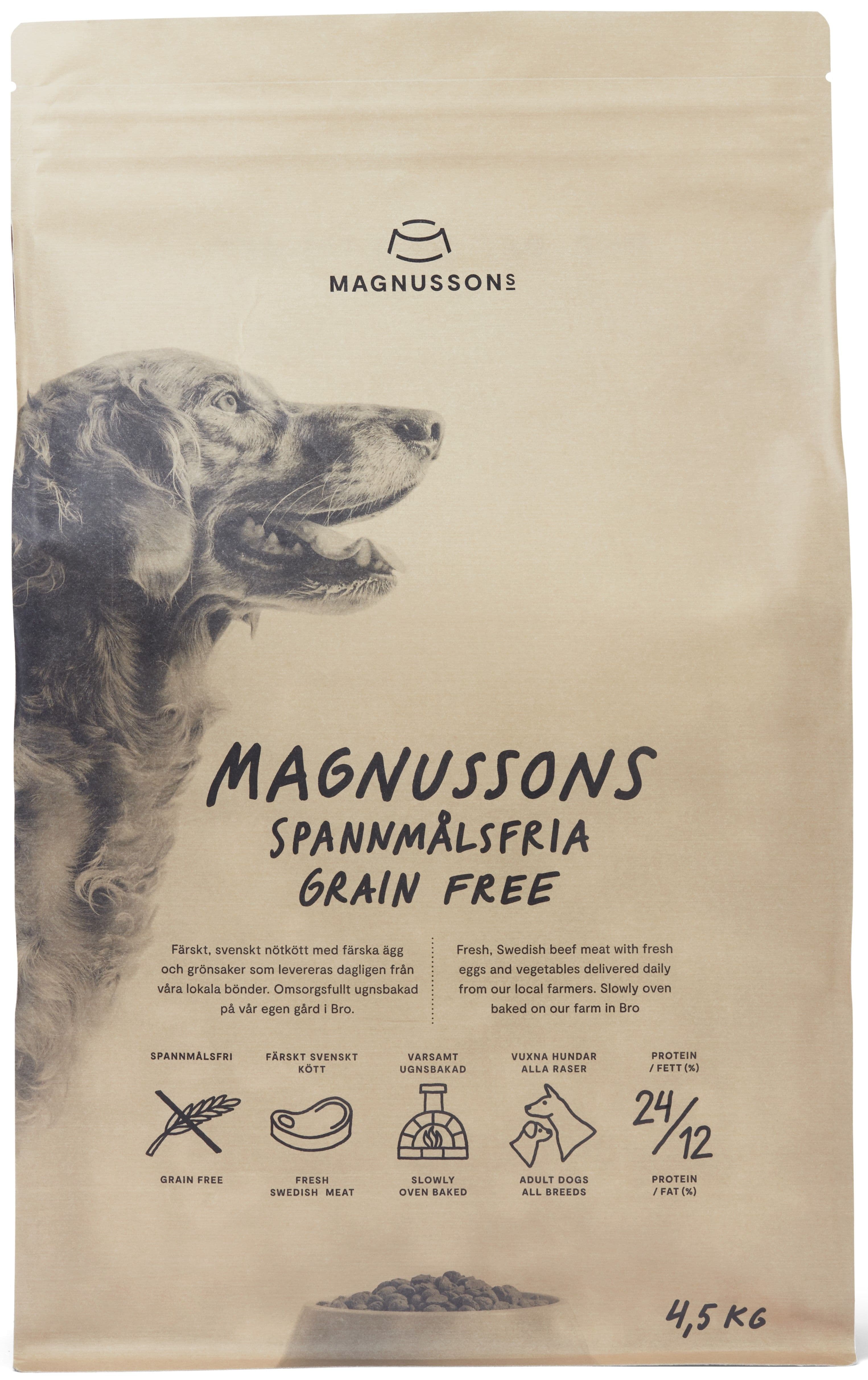 Magnusson Petfood Magnusson Viljaton 4,5 kg