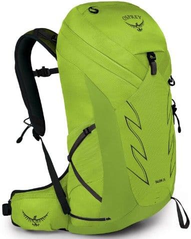 Osprey Talon 26 -päiväreppu, limenvihreä
