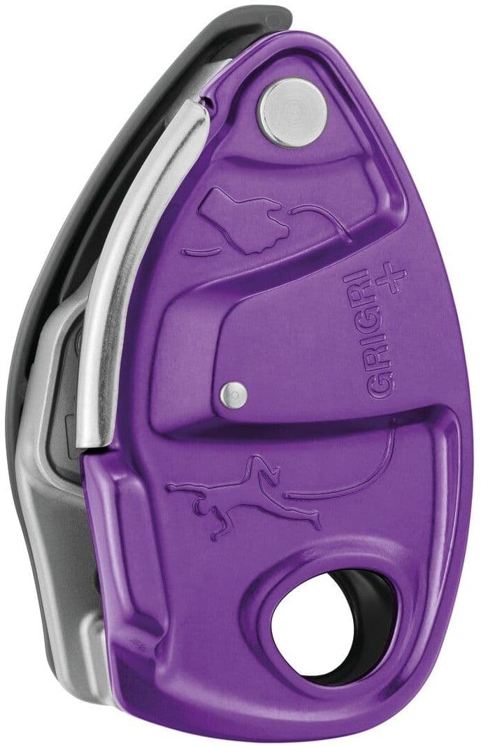 Petzl Grigri + köysijarru, Violetti