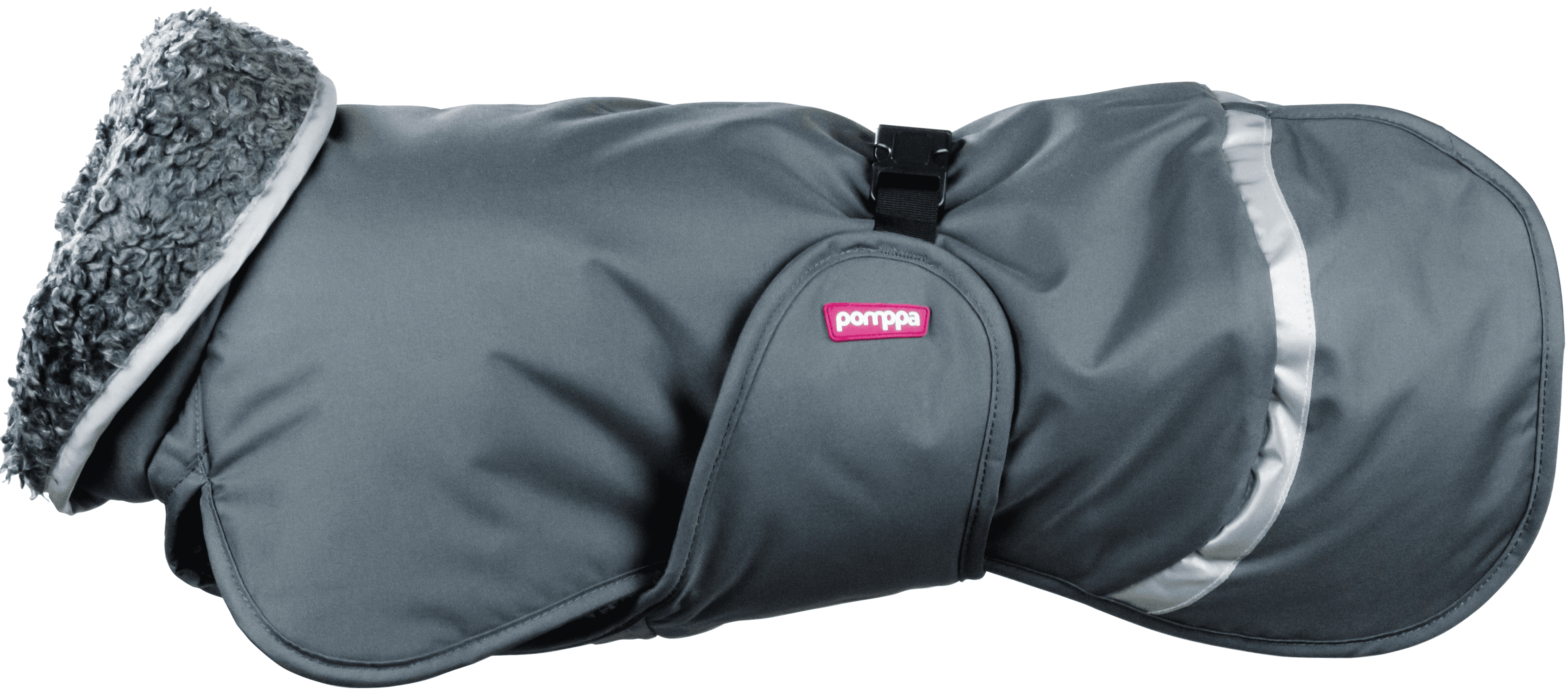 Pomppa Toppa erittäin lämmin talvitakki, 31 - 34 cm, harmaa