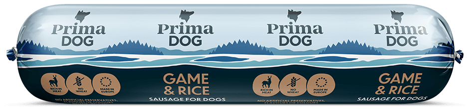 PrimaDog Game & Rice -koiranmakkara 800 g