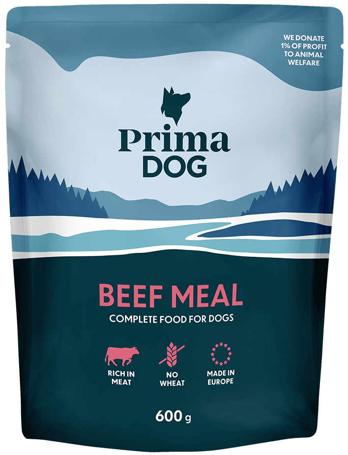 PrimaDog Prima Dog liha-annosateria, 600 g