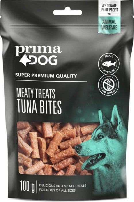 PrimaDog -tonnikalapala 100 g
