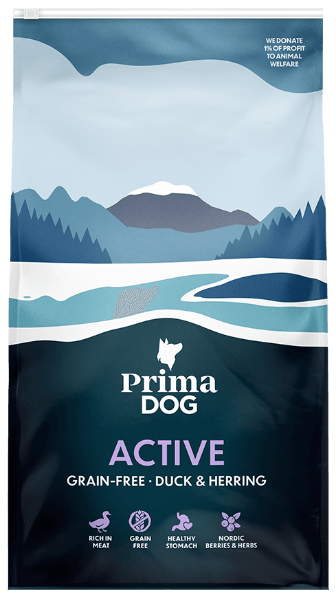 PrimaDog Active Ankka-Silli viljaton 10 kg