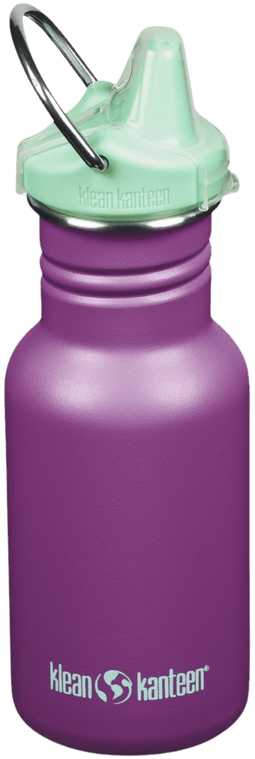 Klean Kanteen Kid Classic Narrow lasten pullo, 355ml (Sippy Cap), Sparkling Grape