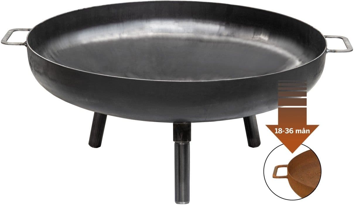 Muurikka tulipata, 60 cm, Corten-teräs