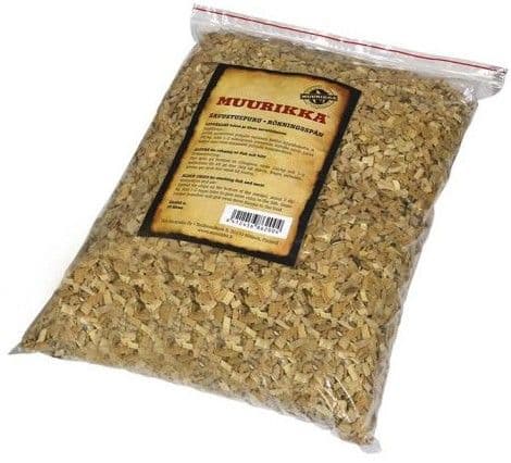 Muurikka Savustushake Leppä 10 Litraa 1650 g
