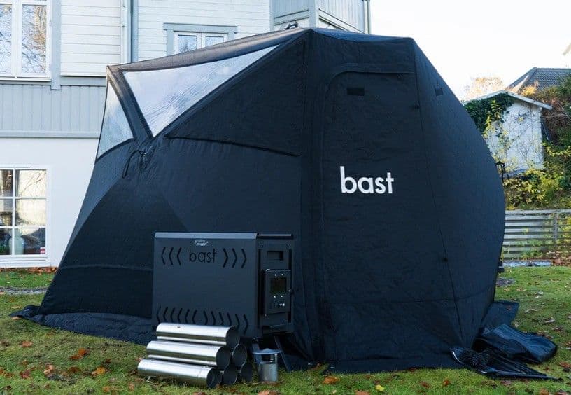 Bast Sauna saunateltta, Black