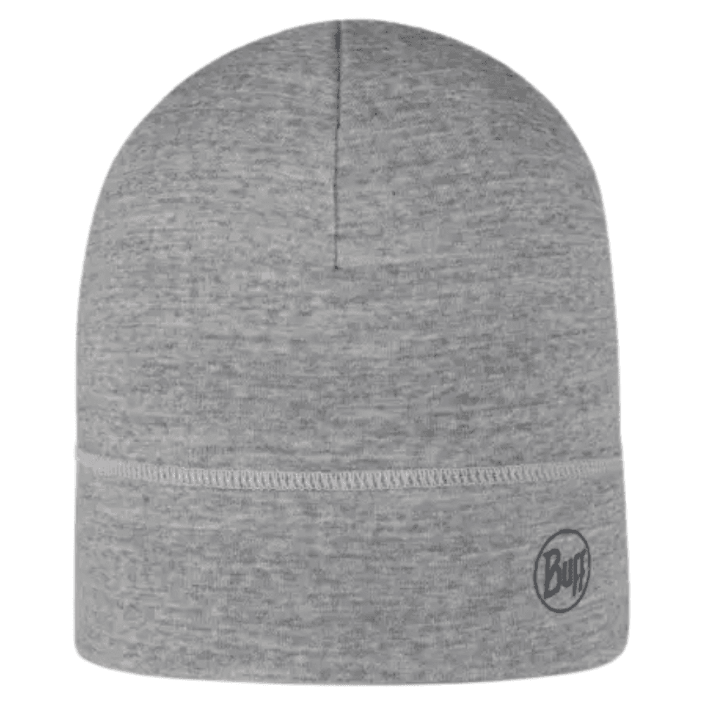 Buff Beanie Merino Lightweight Solid Vaaleanharmaa