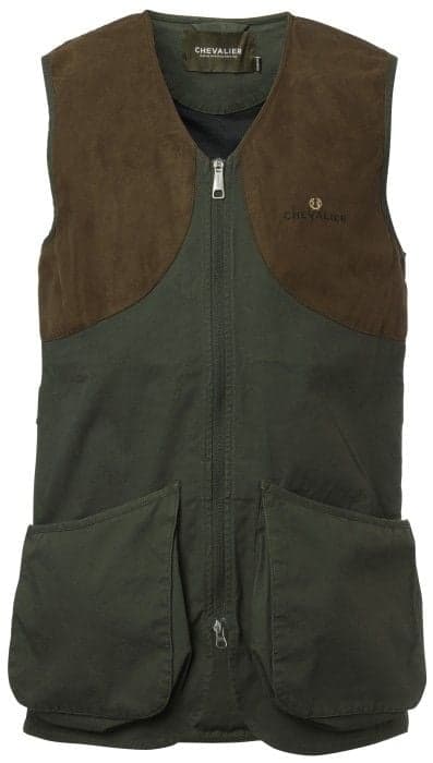 Chevalier M's Jay Shooting Vest Tummanvihreä