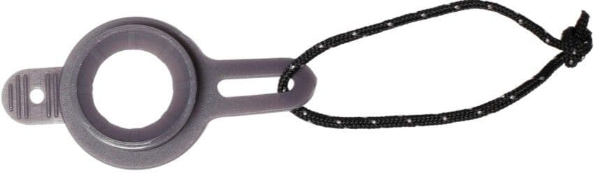 Exped Flat Valve Adapter Charcoal Gray