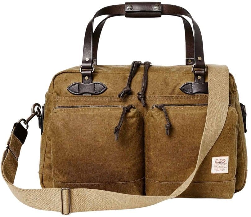 Filson 48Hr Duffle Tumma kellanruskea (Dark Tan)
