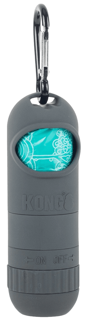 Kong Handipod Mini Flashlight Dispenser kakkapussin pidike lampulla