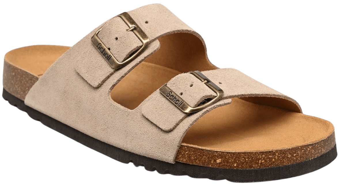 Scholl SL Julien Suede sandaalit, Dark Beige