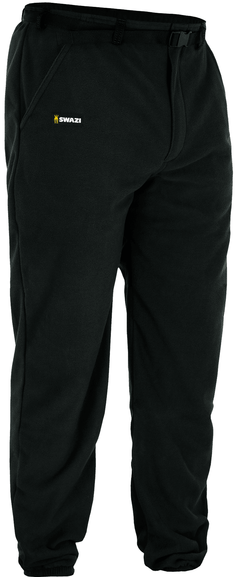 Swazi Micro Driback Pants fleecehousut, Musta