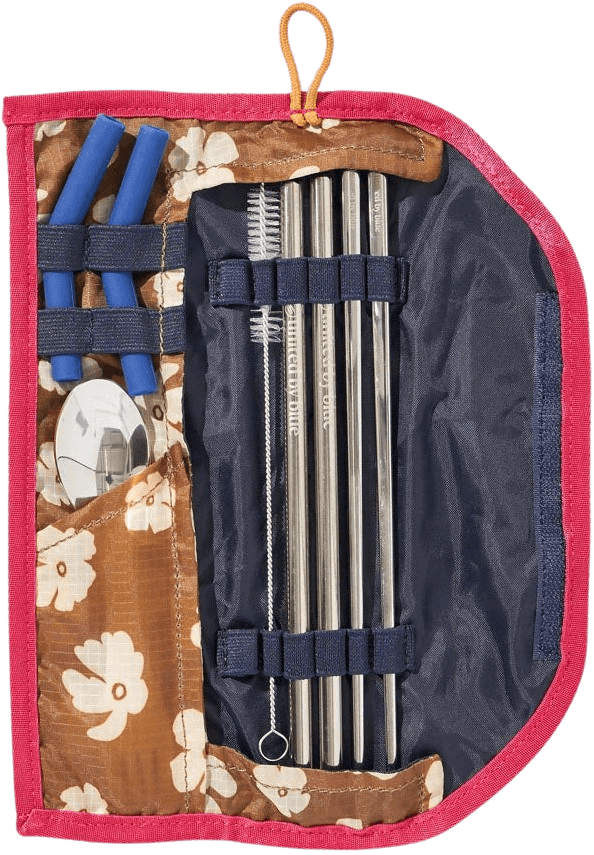 United by Blue The Utensil Kit ruokailuvälinesetti, Smoky Ochre