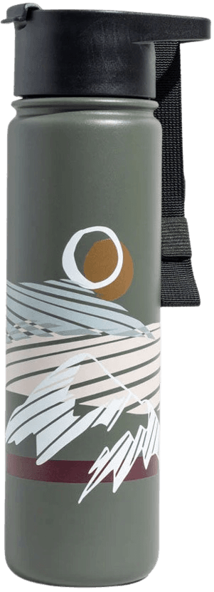 United by Blue Insulated Steel Bottle termospullo, 650 ml, harmaa