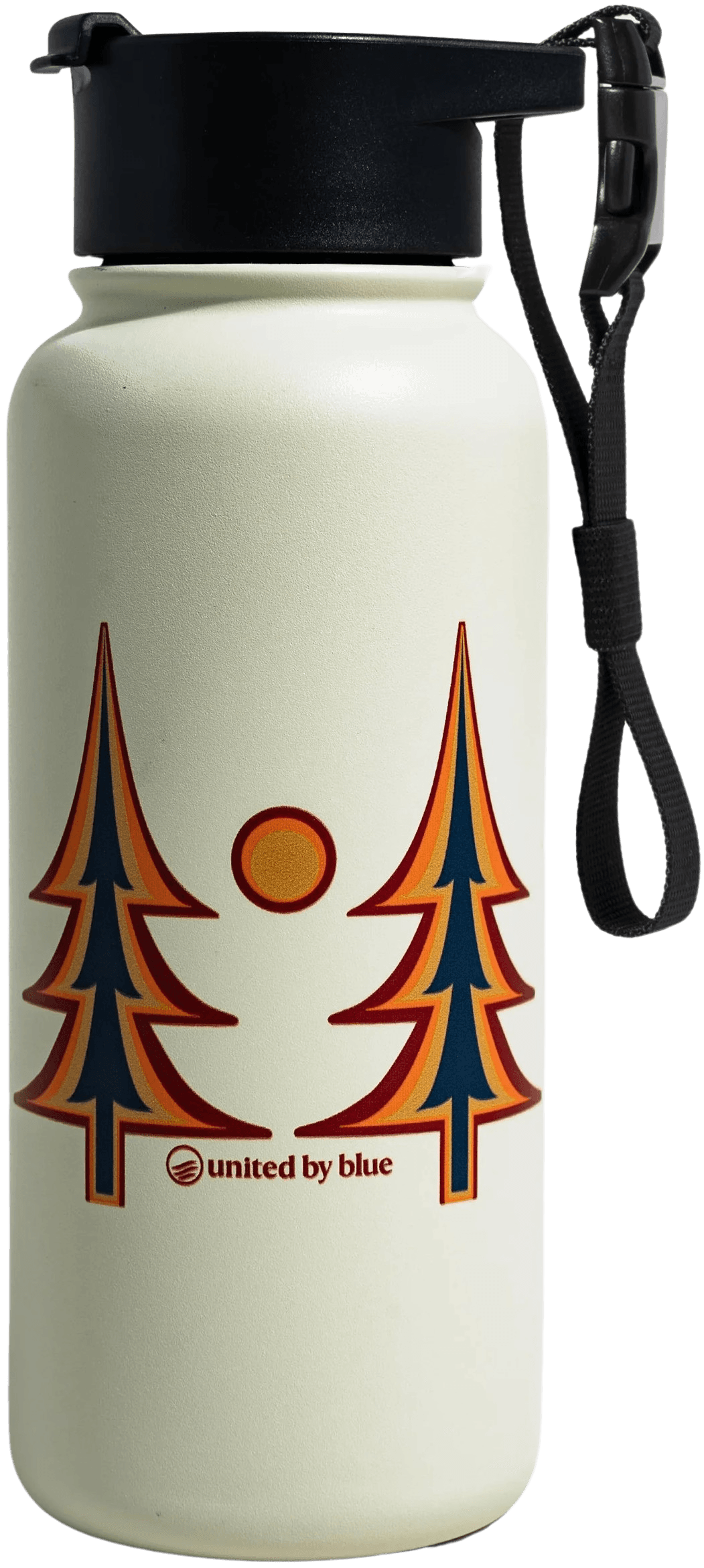 United by Blue Insulated Steel Bottle termospullo, 946 ml, Cream