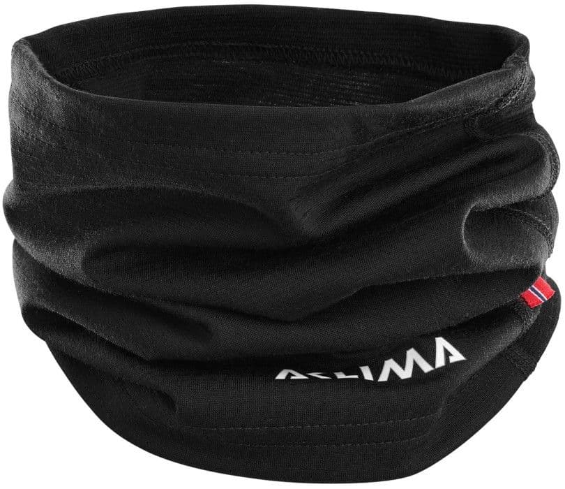 Aclima WarmWool Headover Windwool Pikimusta