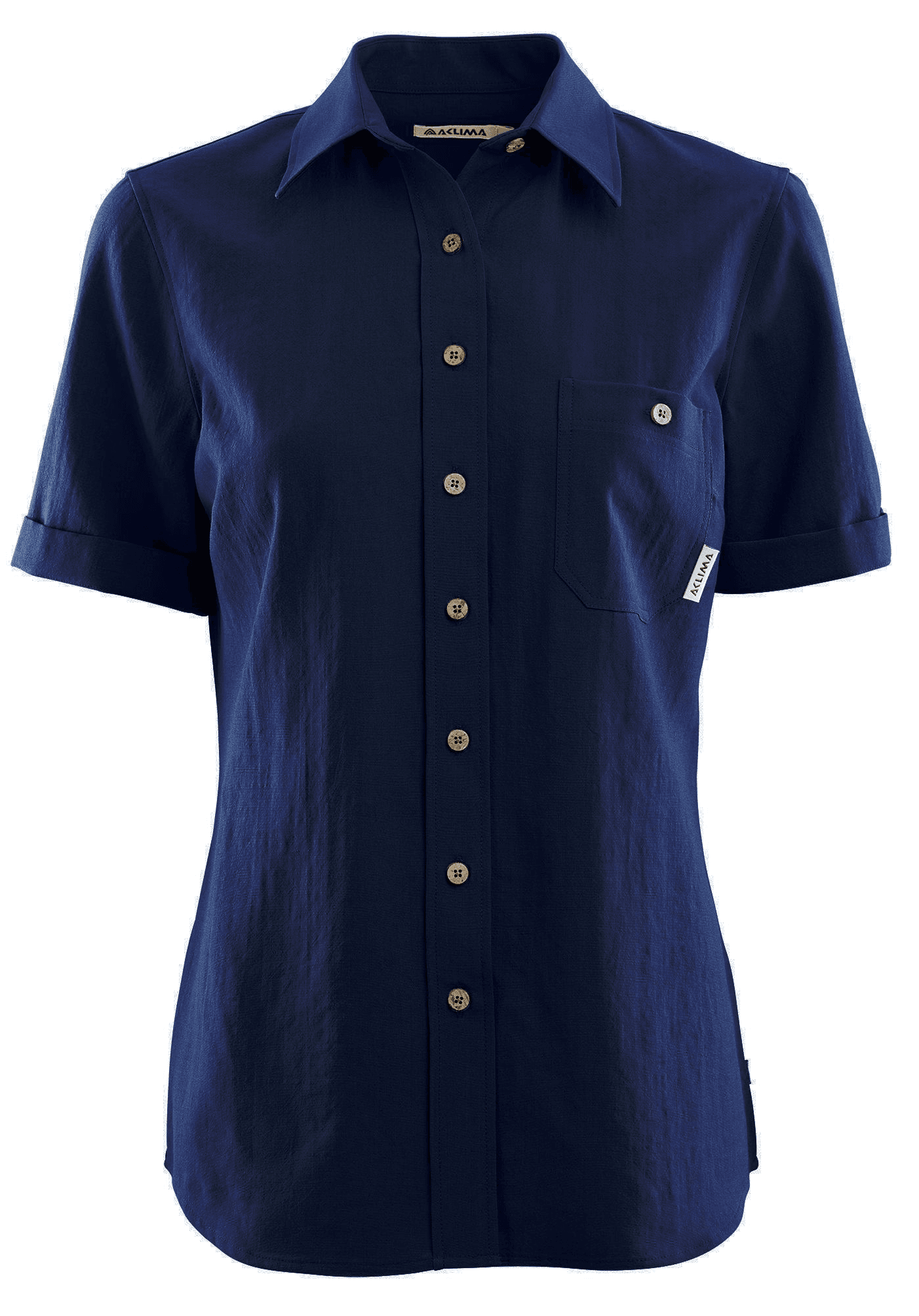 Aclima LeisureWool Short Sleeve naisten paita, tummansininen