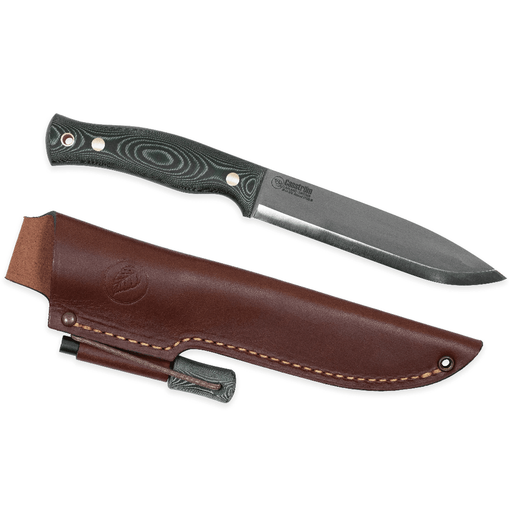 Casström No.14 Swedish Forest Knife puukko tulusraudalla, vihreä