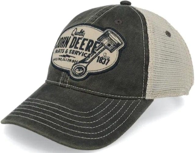 John Deere 6 Panel Chan & Mesh Unstruct Beige / Harmaa