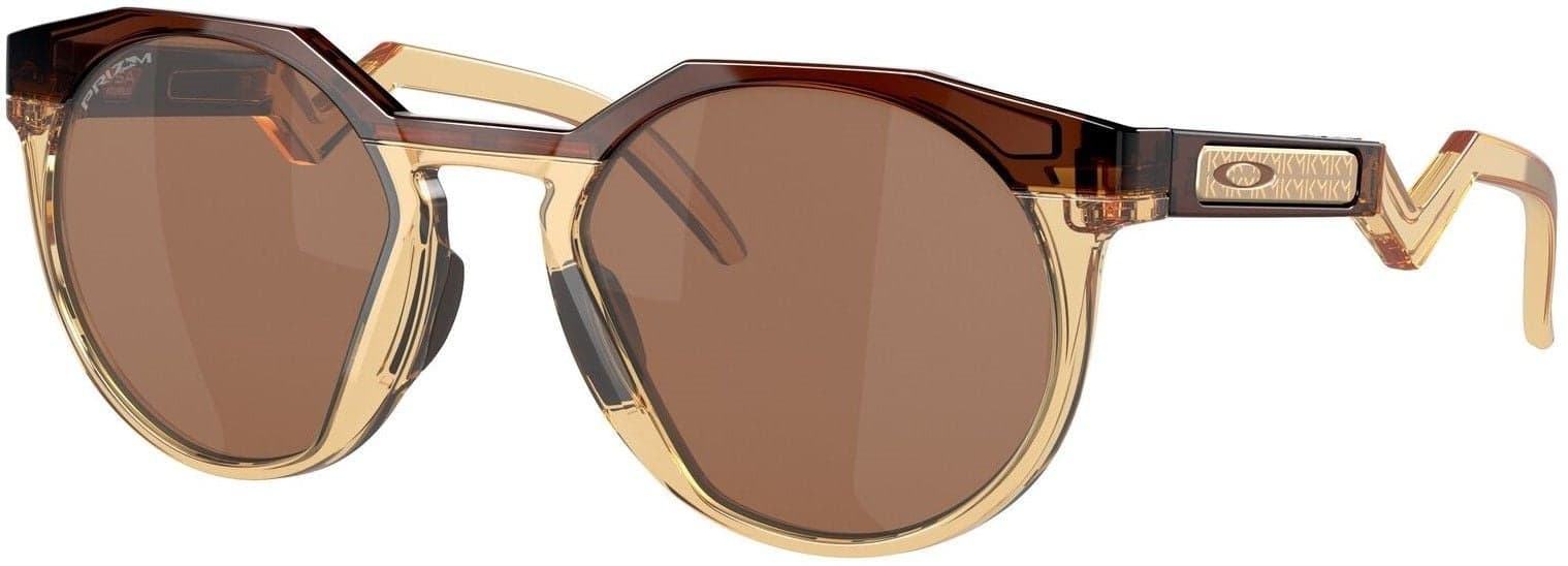 Oakley HSTN Dark Amber/Light Curry Prizm Tungsten
