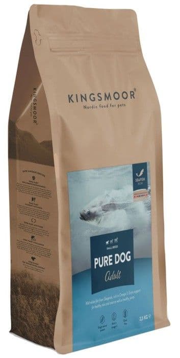 Kingsmoor Nordisk villinä pyydettyä kalaa pienikokoisille koirille, 2,5 kg