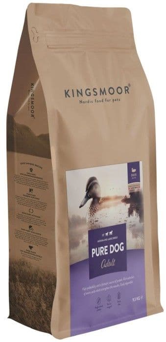 Kingsmoor Pohjoismainen ankka suurikokoisille koirille, 9,5 kg