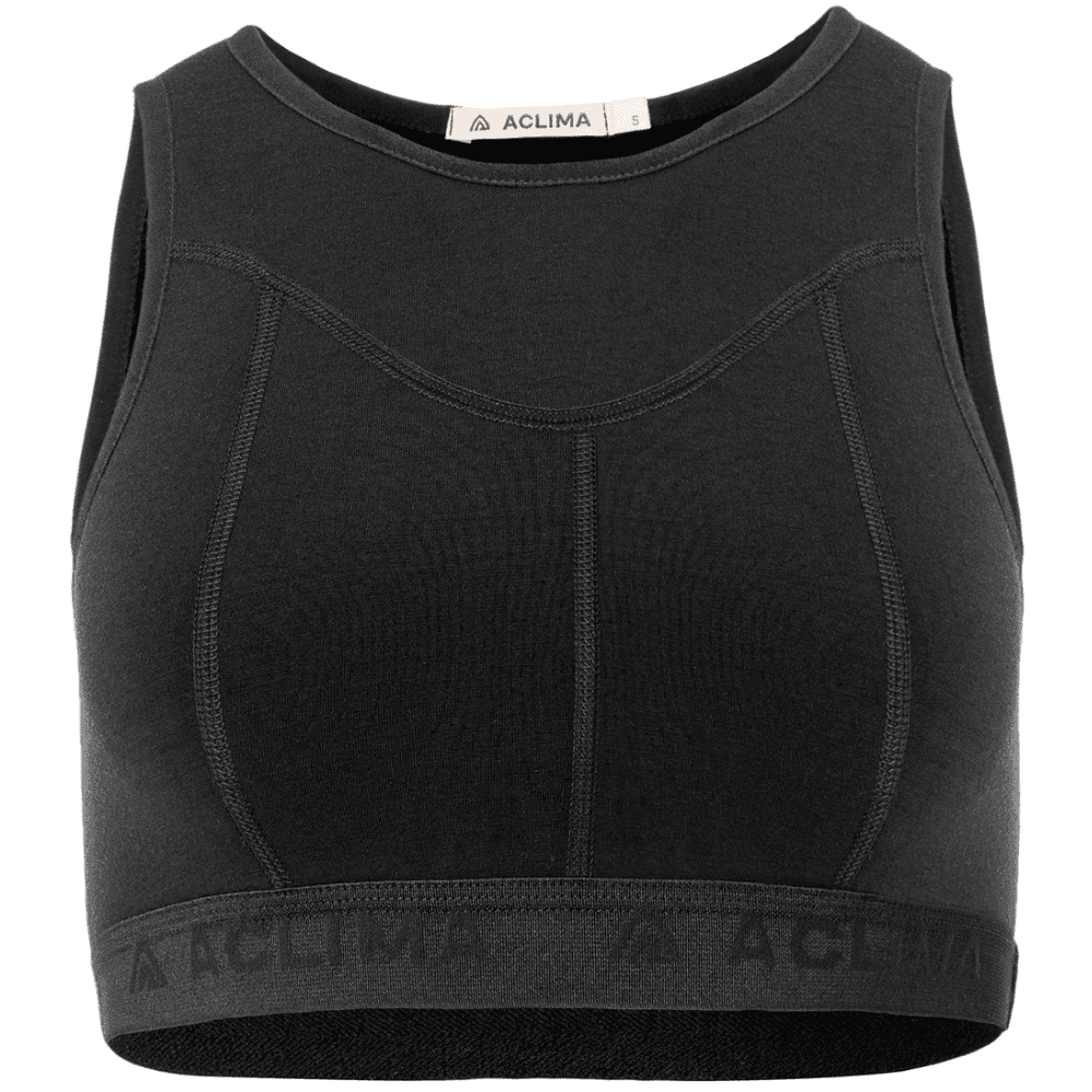 Aclima W's Fleecewool V2 Top Pikimusta