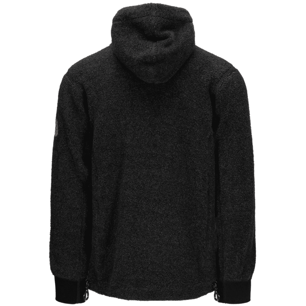 Aclima Reborn Terry Pullover Meleerattu tummanharmaa