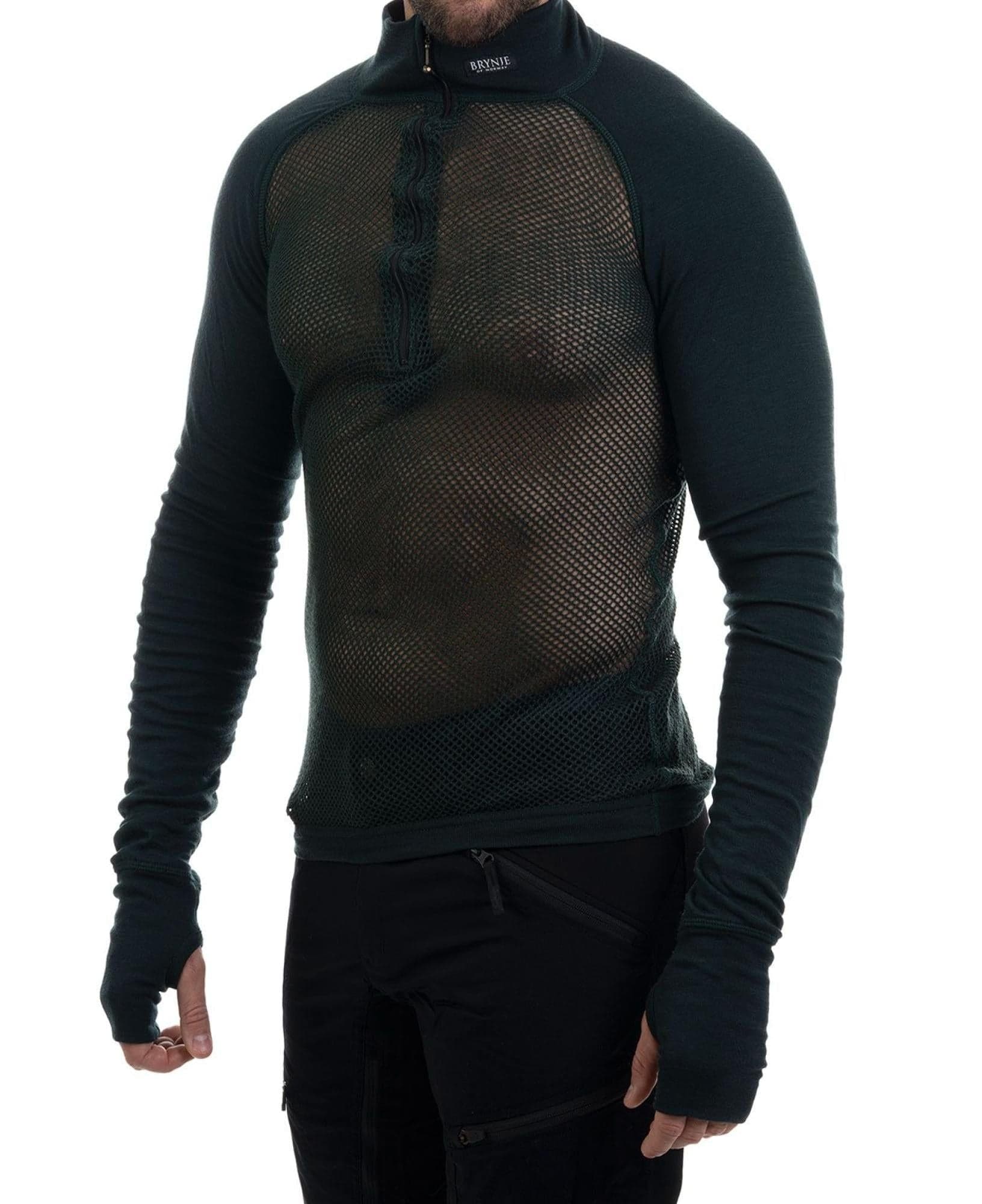 Brynje Arctic Zip Combatshirt Vihreä