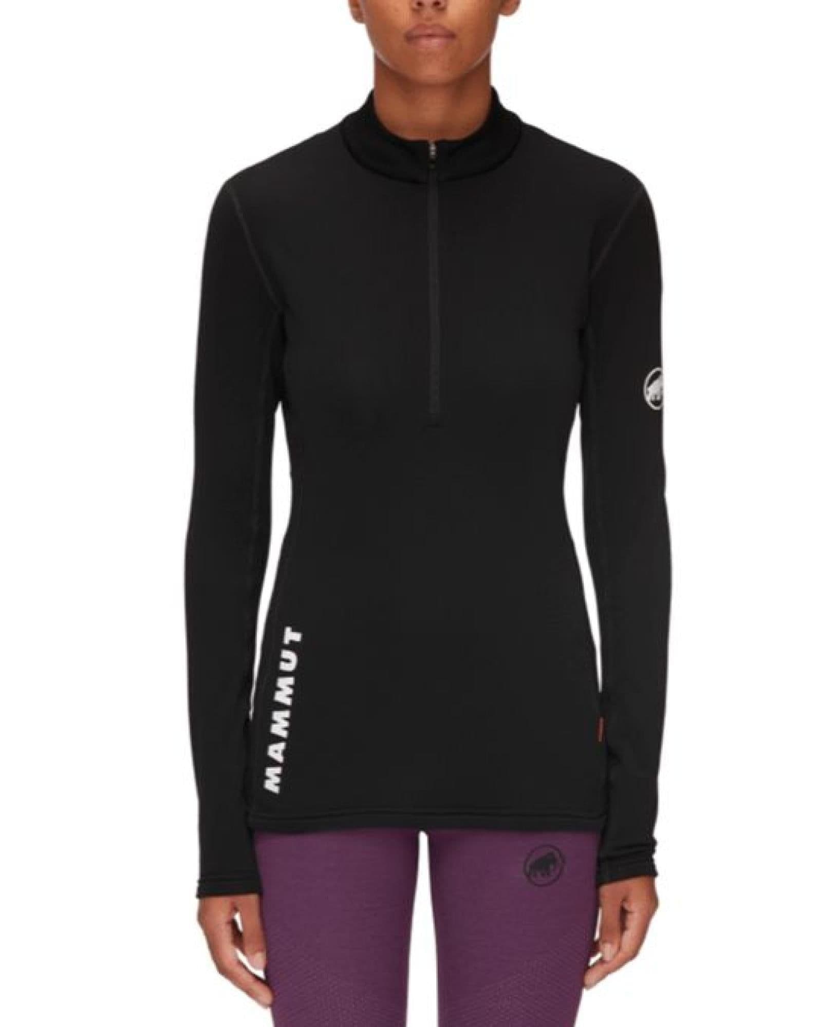 Mammut Aenergy ML Half Zip Pull Women Musta