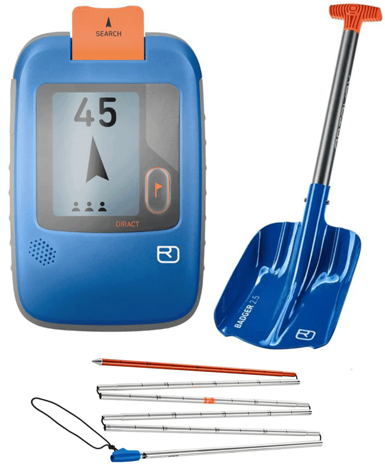 Ortovox Rescue Set Diract Diverse Farben